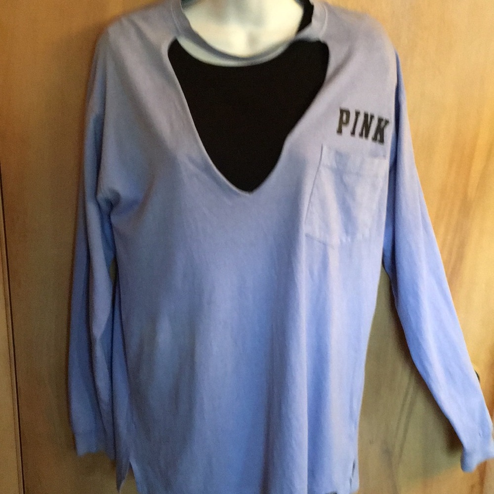 PINK LONG SLEEVE, CHOKER STYLE